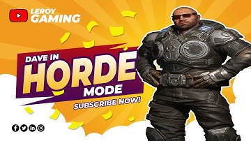 Horde Mode Featuring Dave In Gears 5 Ultimate Edition! Annihilation of the Locust