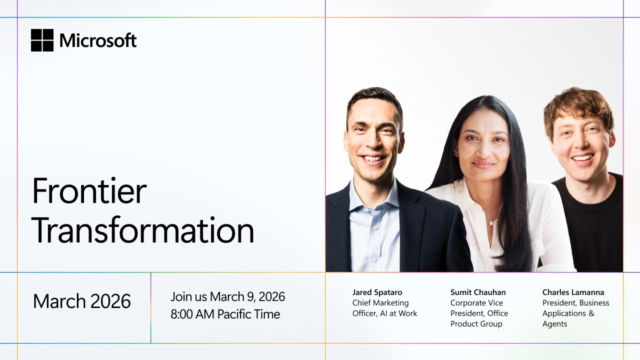 Frontier Transformation - March 2026