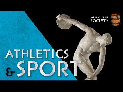 Waarom was atletiese kompetisie belangrik vir die Griekse samelewing?
