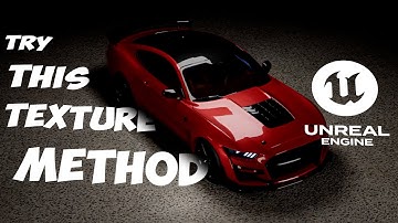 Make Cars Look INSANE in Unreal Engine 5—Best Texturing Trick & More!