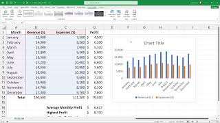 Project-Based Microsoft Office with ChatGPT and Gemini - 13 - Financial Report + AI Insights