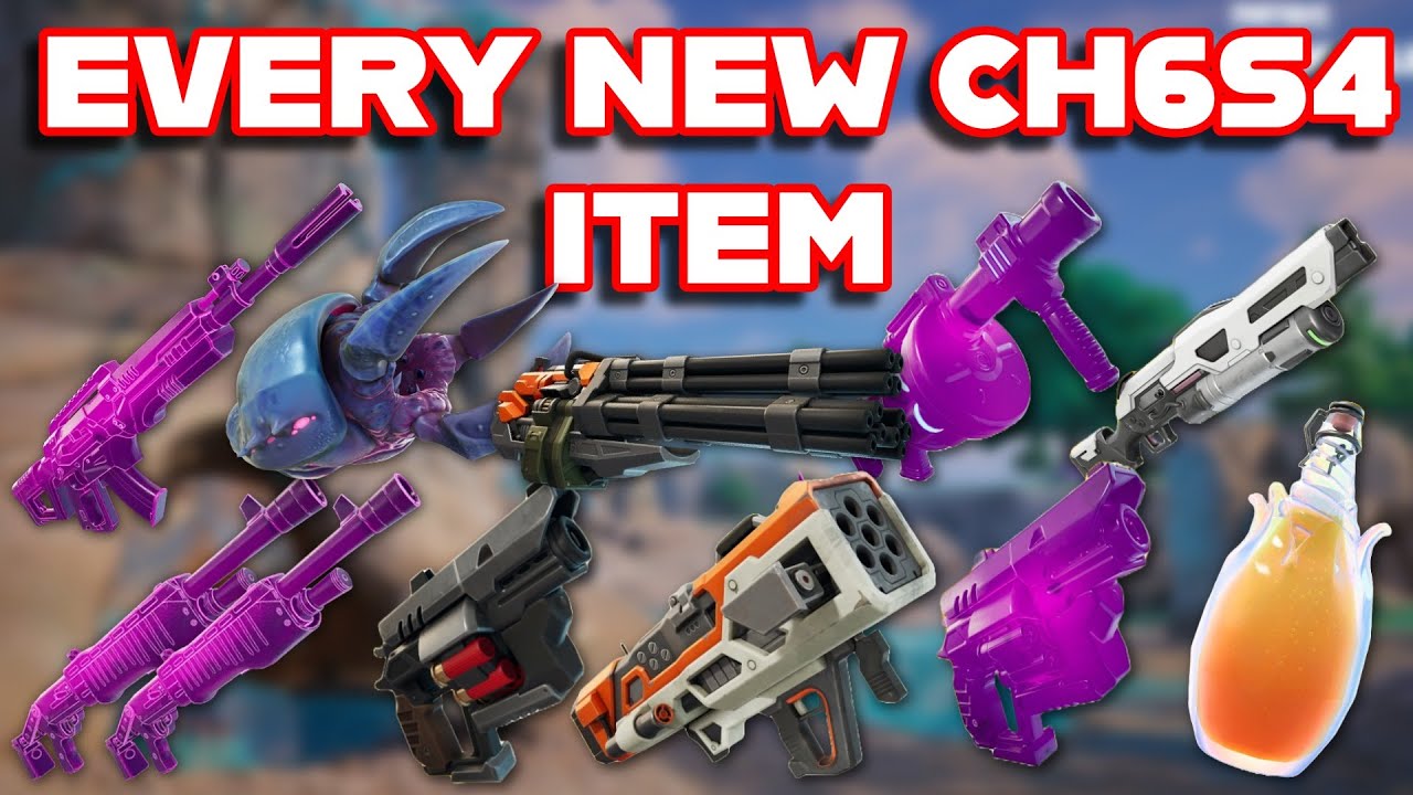 Ranking EVERY *BRAND NEW* ITEM In FORTNITE CHAPTER 6 SEASON 4 From WORST To  BEST (Shock 'N Awesome), image size:1280x720
