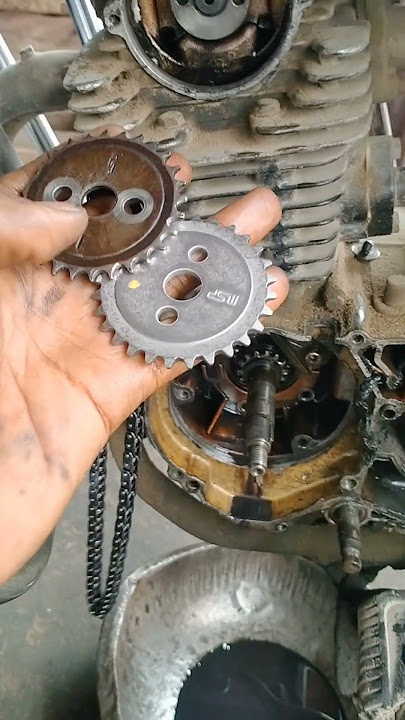 Bajaj Kawasaki Boxer Timing Chain Setting #Shorts