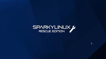 Sparky Linux Rescue Edition.
