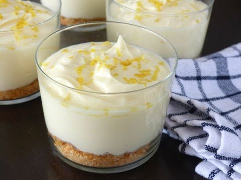 Mousse de limón con leche condensada ✅️