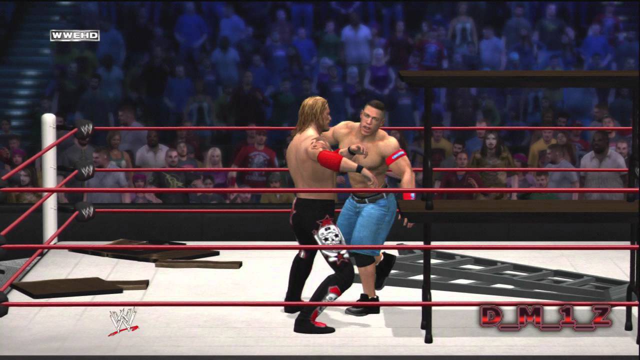 WWE 12 John Cena Vs Edge TLC WWE Championship