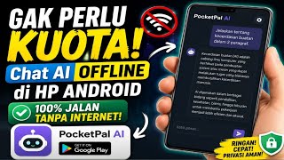 Gak Perlu Kuota! Chat AI Offline di HP Android (100% Jalan Tanpa Internet!)