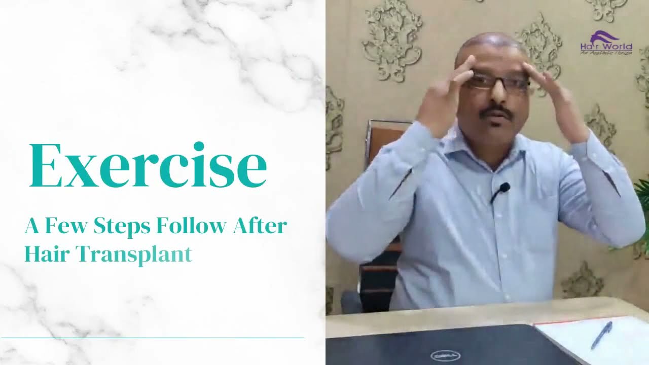 Steps After Fue Hair Transplant Surgery, Hair Transplant Hair World Lahore