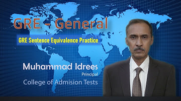 GRE Sentence Equivalence Practice with example questions