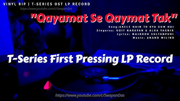 Akele Hain To Kya Gum Hai | QAYAMAT SE QAYAMAT TAK (QSQT) | Udit & Alka | Anand Milind | Vinyl Rip