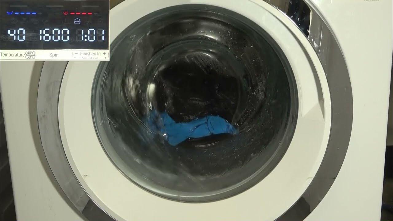 Mixed Load 40'c / Bosch Serie 8 WAW325H0GB YouTube