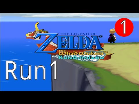 Zelda Wind Waker randomizer run 1 partie 1