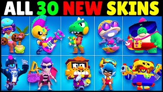 Brawl Stars: 2 NEW Brawler! + 30 SKINS - Jurassic Splash Brawl Talk Update