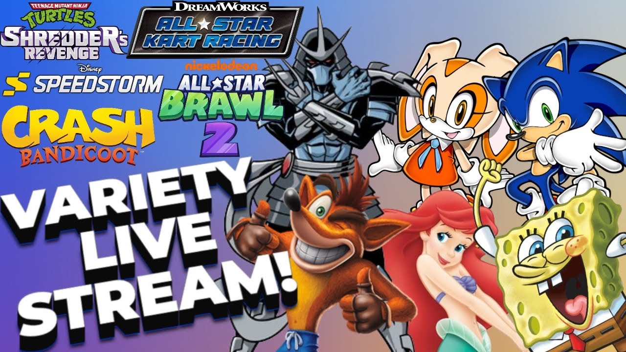 Crash Team Racing NitroFueled, Nickelodeon AllStar Brawl 2, TMNT