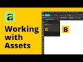 How to Create Assets in Affinity 3
