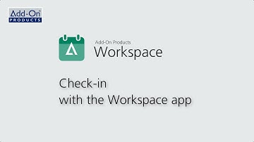 Check-in with the Workspace app
