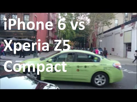 Sony Xperia Z5 Compact vs Apple iPhone 6 Camera Test