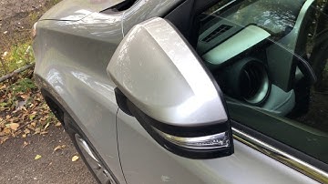 Toyota RAV4 – How to fold in the Sideview mirror