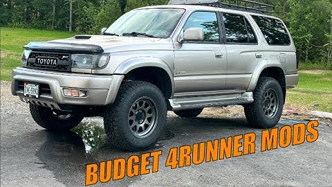 TOP 5 BUDGET 4RUNNER/OVERLAND MODS