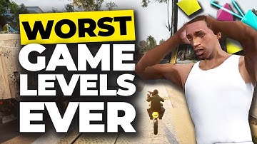 Top 10 Most Hated Levels in Games EVER