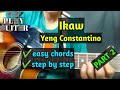 Ikaw by Yeng Constantino guitar tutorial - part 2