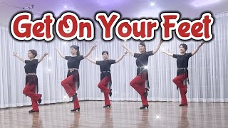 Get On Your Feet Line Dance ( Improver)/ Debbie Rushton (UK)- March 2024