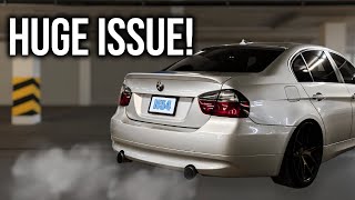 FIXED - BMW N54 Smoking Issue (idle and deceleration)