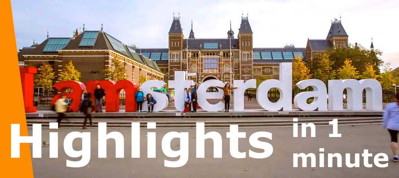 Amsterdam in 1 minute YouTube Amsterdam in 1 minute YouTube