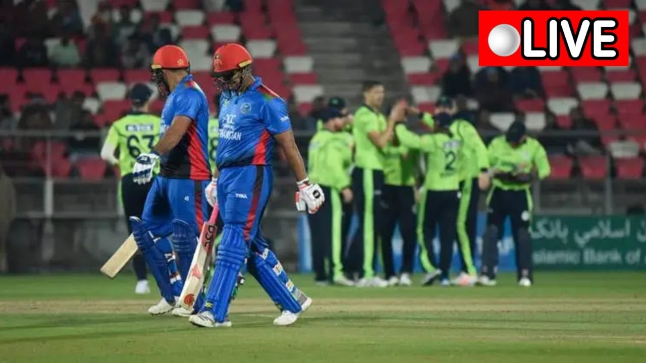 AFGHANISTAN VS IRELAND T20 CRICKET LIVE MATCH TODAY YouTube
