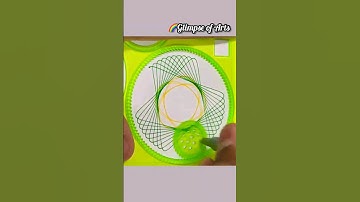 Relaxing spirograph art✨️ #spirograph #trending #shortvideo @GlimpseofArts23
