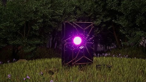 Forest Monolith | UE5 Emissive Materials & Niagara System