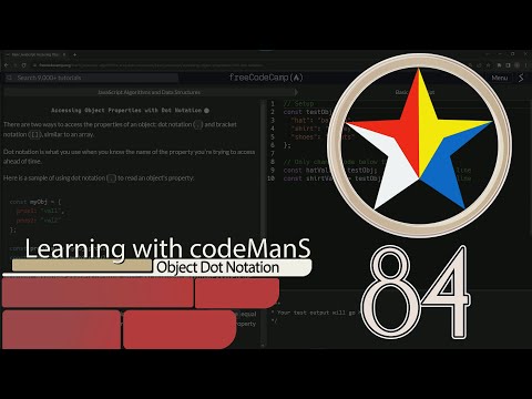 JavaScript Basic 84: Accessing Object Properties with Dot Notation | FreeCodeCamp