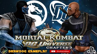 MORTAL KOMBAT VS DC UNIVERSE CHAPTER 3 | MIDWAY | WARNER BROS GAMES | PLAYSTATION