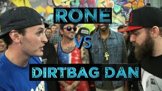 BOTZ2 - Rap Battle - Dirtbag Dan vs Rone
