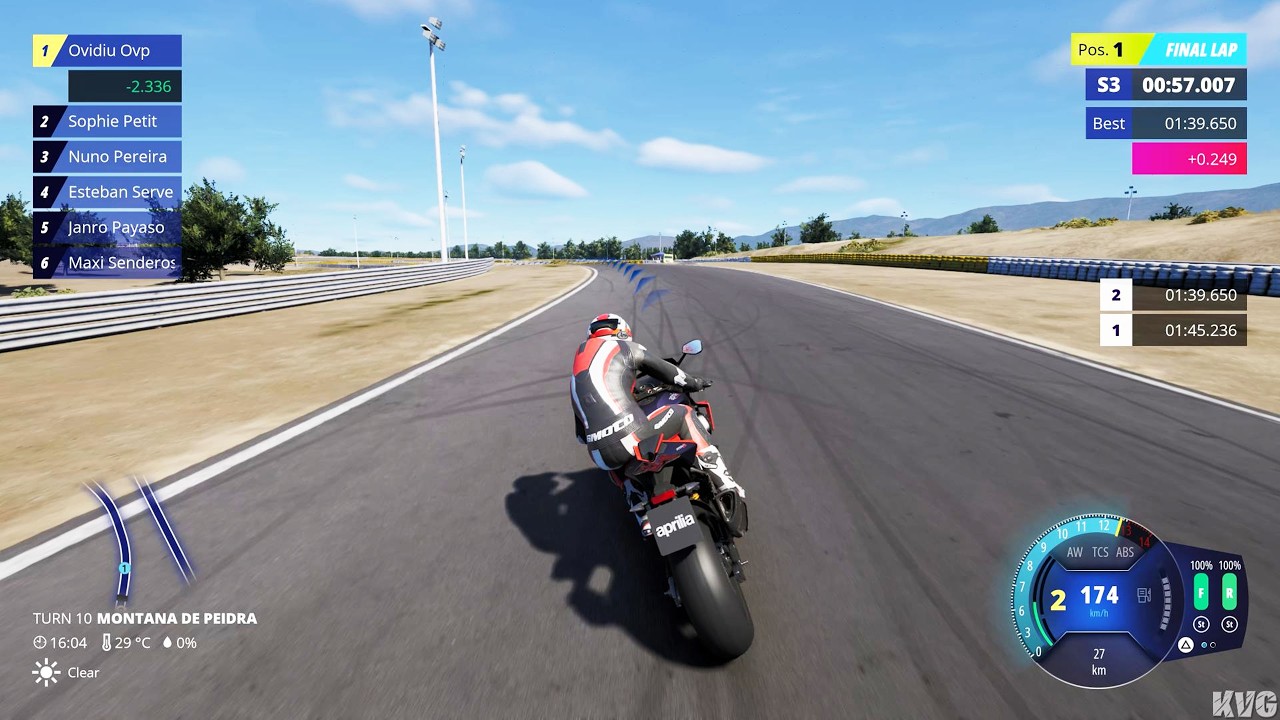 RIDE 6 - Circuito de Almeria - Gameplay (PS5 UHD) [4K60FPS]