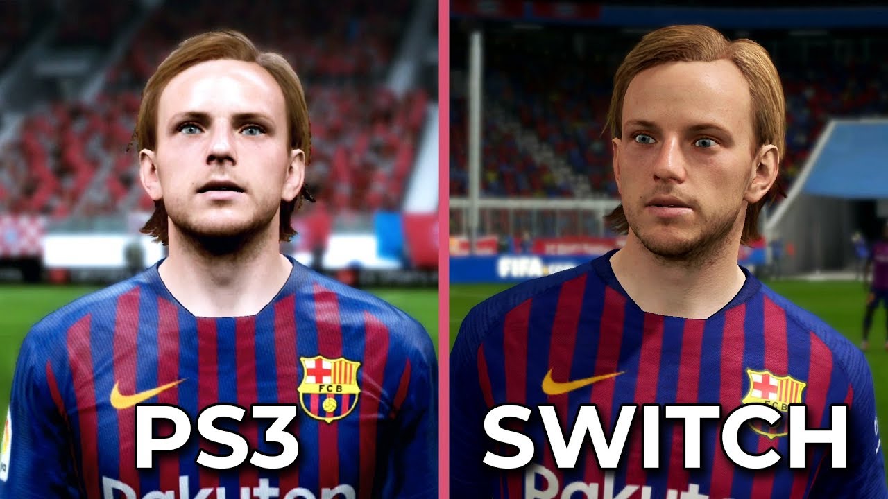 FIFA 19 – PS3 vs. Nintendo Switch Graphics Comparison