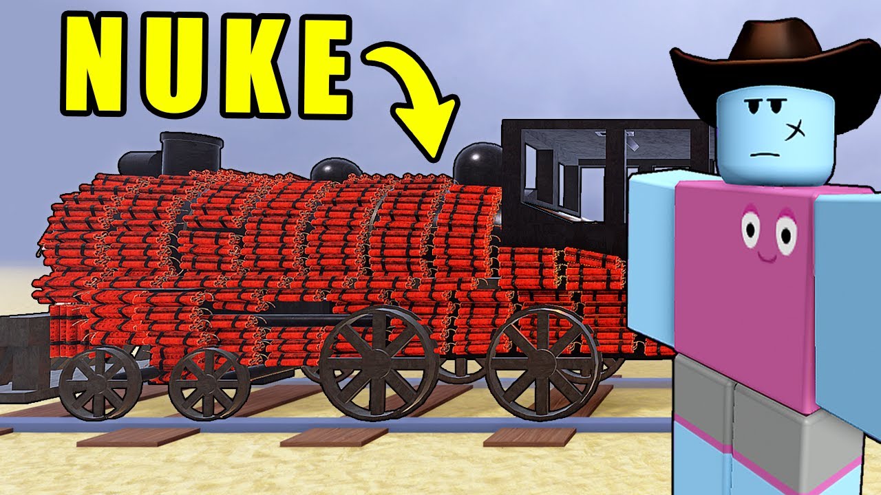 I BUILT A NUKE TRAIN IN DEAD RAILS - YouTube