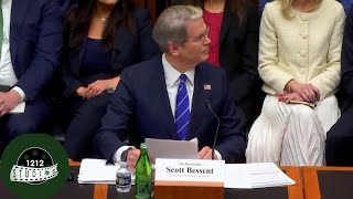 'You're a WAR CRIMINAL!' - Hecklers repeatedly shout down Bessent's Congress testimony