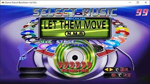 DDR 3rd mix Danger gameplay with no announcer