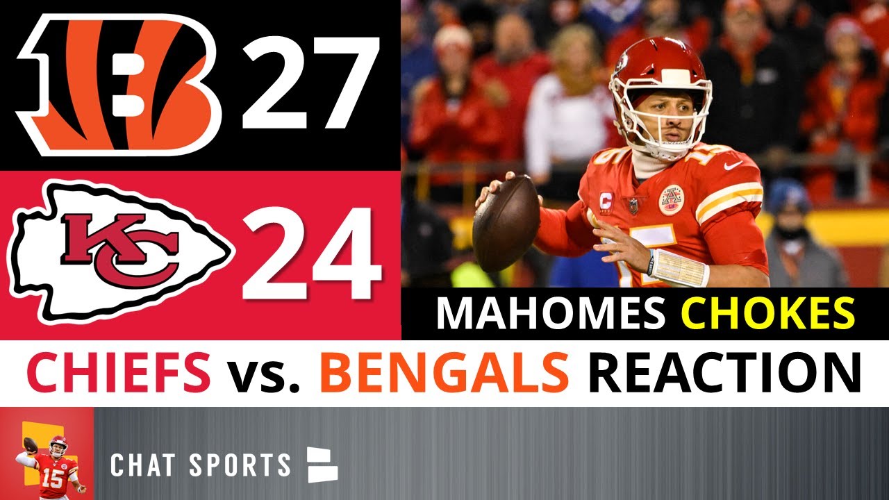 bengals vs chiefs home or away
