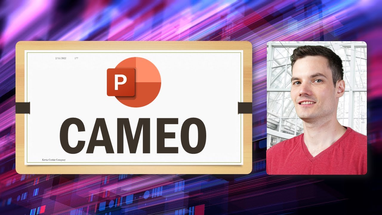 How to use PowerPoint Cameo