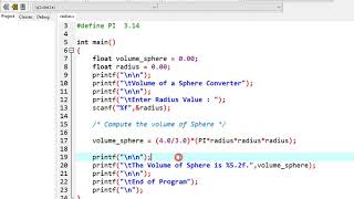 Volume of a Sphere Converter