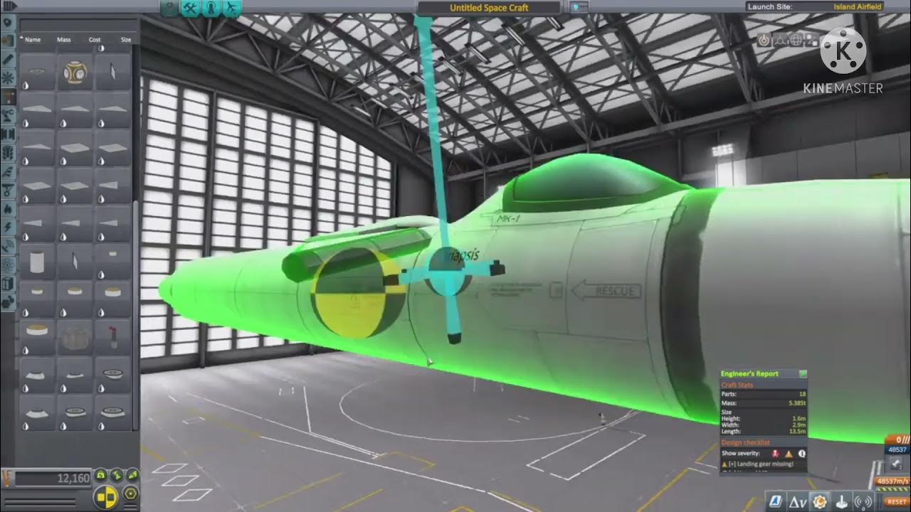 Fighter Jet Speedbuild KSP YouTube