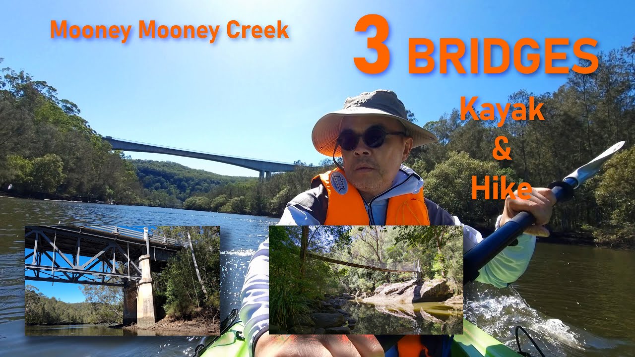 Mooney Mooney Creek 3 bridges crossing YouTube