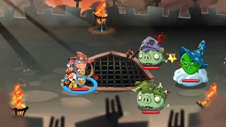 Angry Birds Epic how to get the easiest win in the 6th pig castle