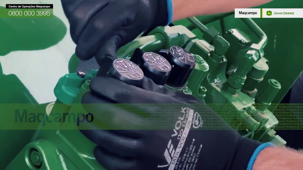 Ajustes das VCR's - Entrega Técnica TR 7J (Maqcampo | John Deere)