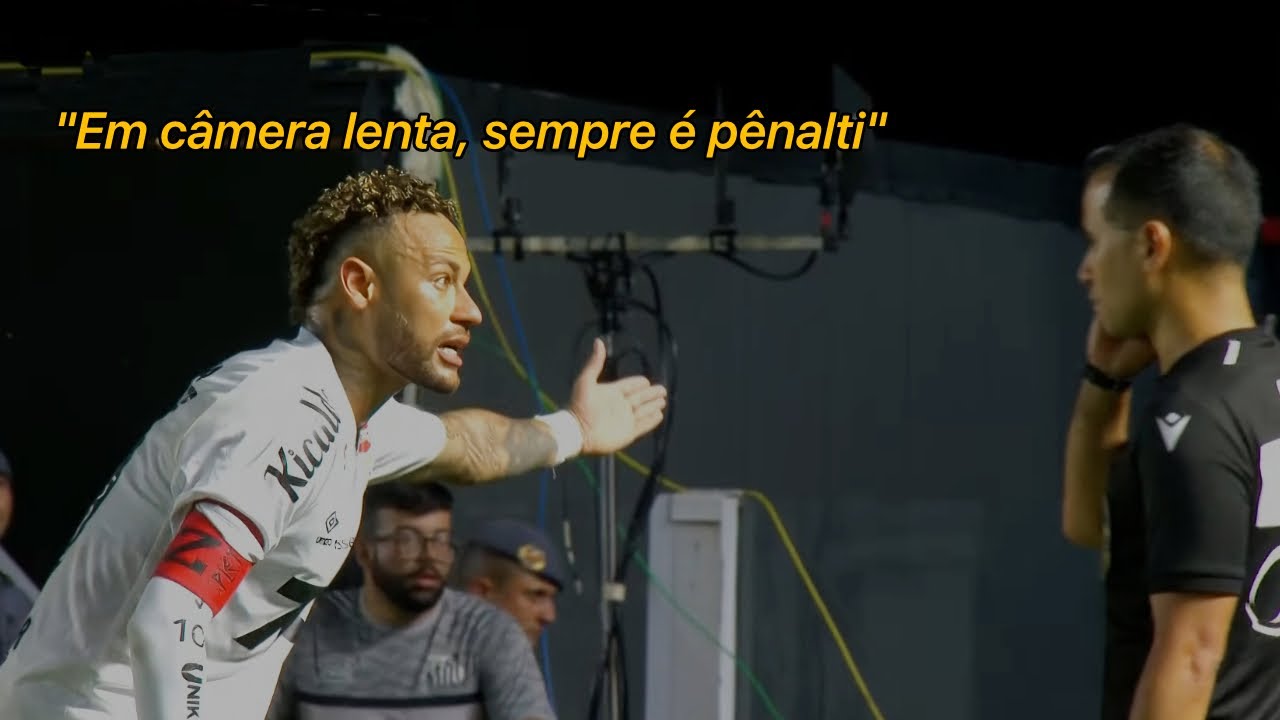 Leitura labial POLÊMICA do NEYMAR x MIRASSOL