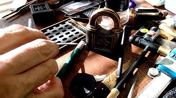 (236) Making A Key For The Yale Ironsides Padlock part 2