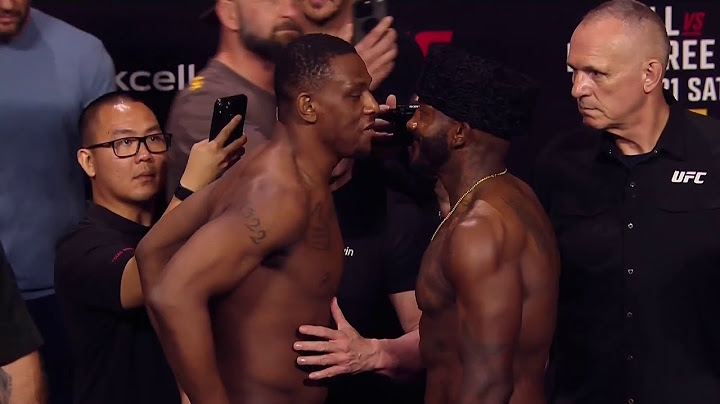 UFC Баку: Битвы взглядов и финальные слова