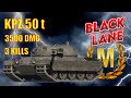 WOT BLITZ - KPZ 50 T - MASTER - 3.5K DMG - 3 KILLS